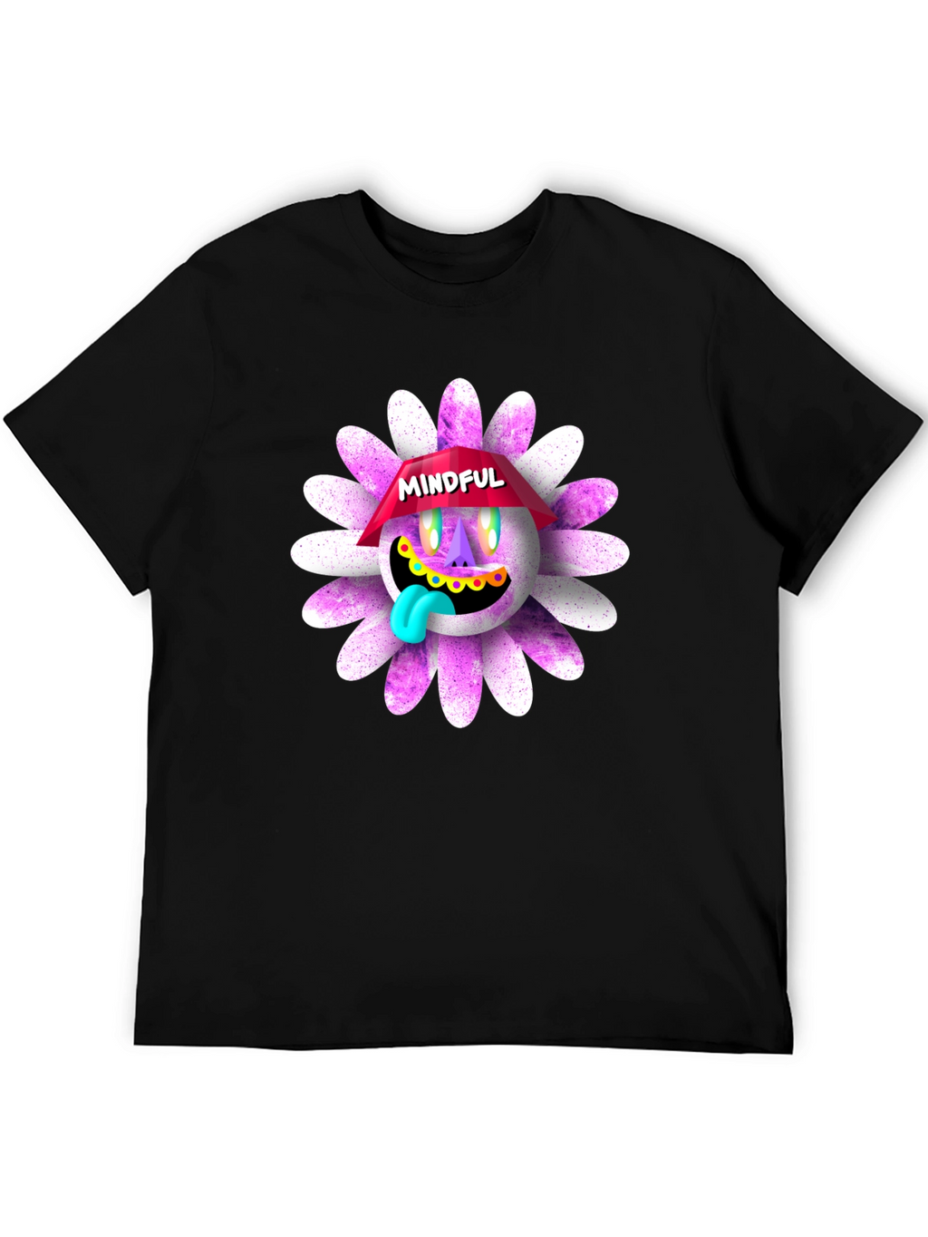 Mindful Graphic T-Shirt - Unique Daisy Design