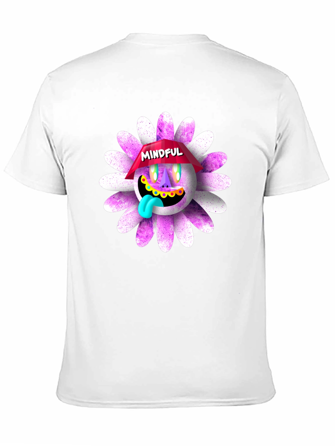 Mindful Graphic T-Shirt - Unique Daisy Design