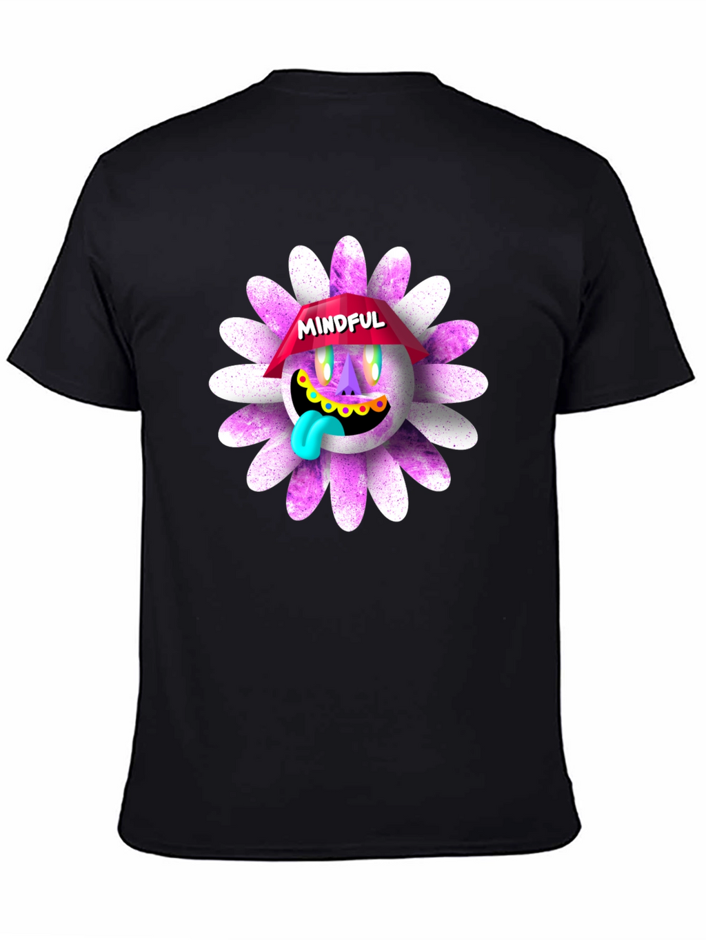 Mindful Graphic T-Shirt - Unique Daisy Design