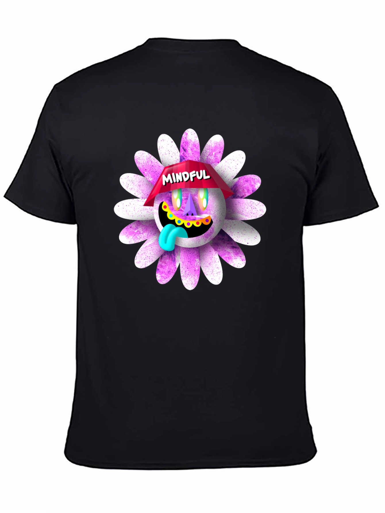 Mindful Graphic T-Shirt - Unique Daisy Design