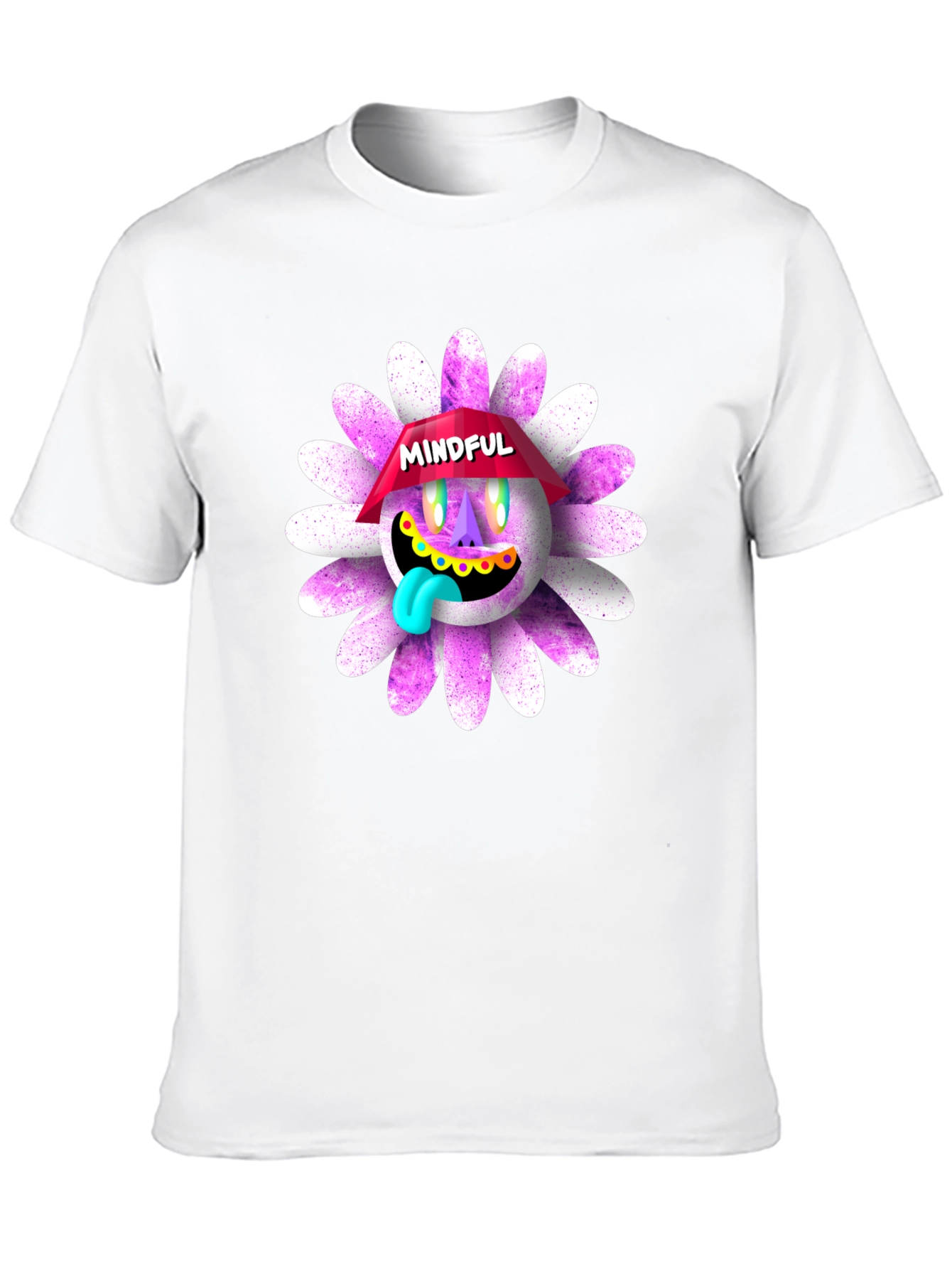 Mindful Graphic T-Shirt - Unique Daisy Design