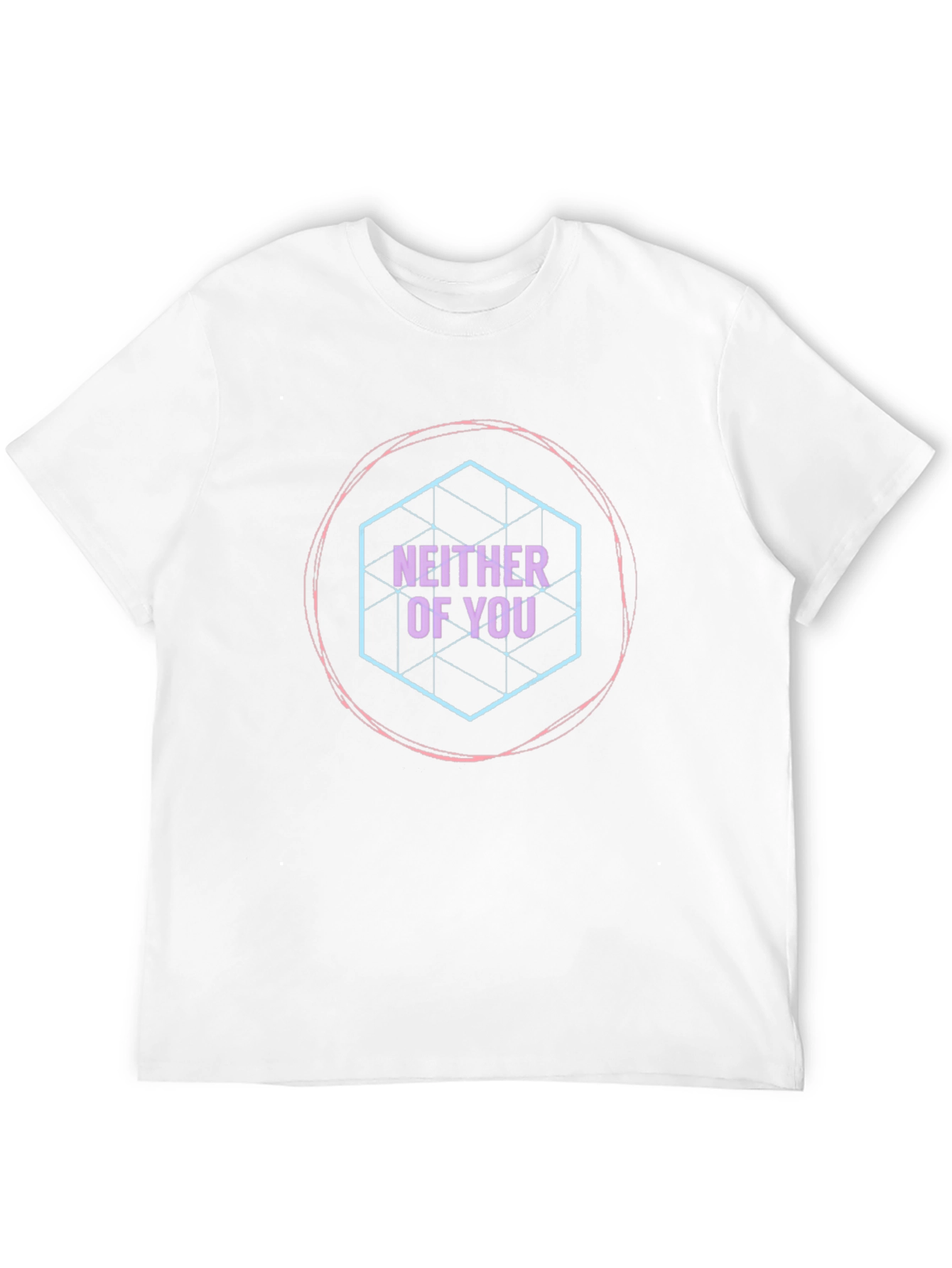 Neither of You Graphic T-Shirt - Black