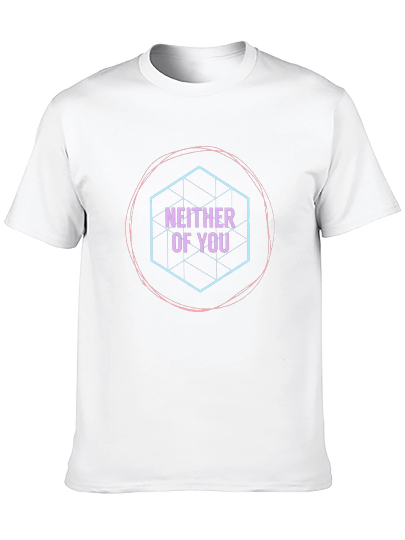 Neither of You Graphic T-Shirt - Black