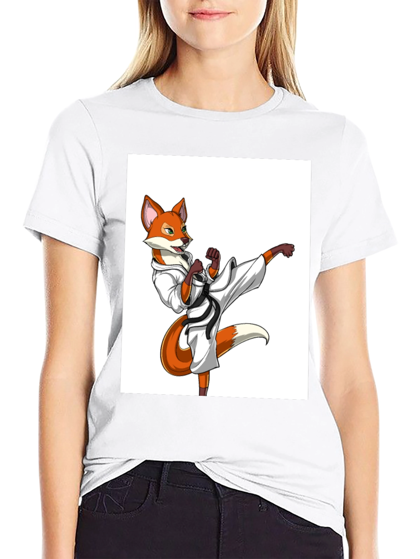 Fox Karate Black T-Shirt