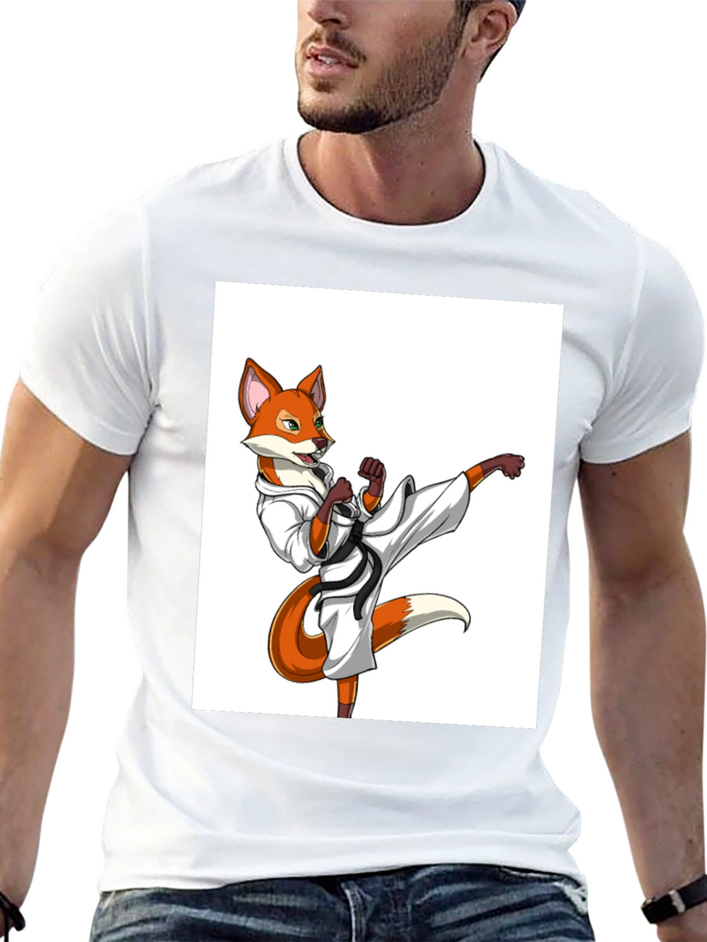 Fox Karate Black T-Shirt