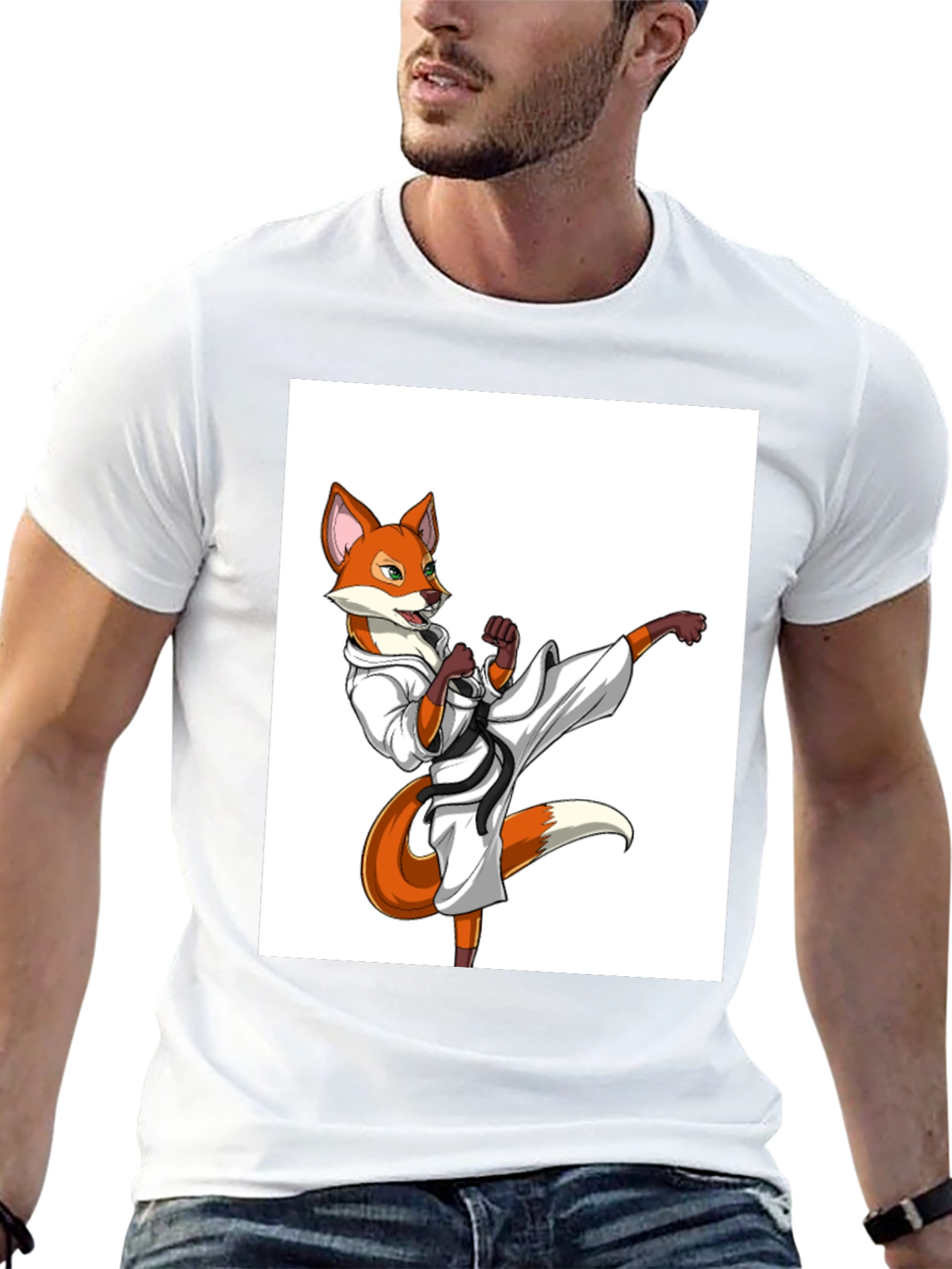 Fox Karate Black T-Shirt