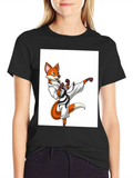 Fox Karate Black T-Shirt