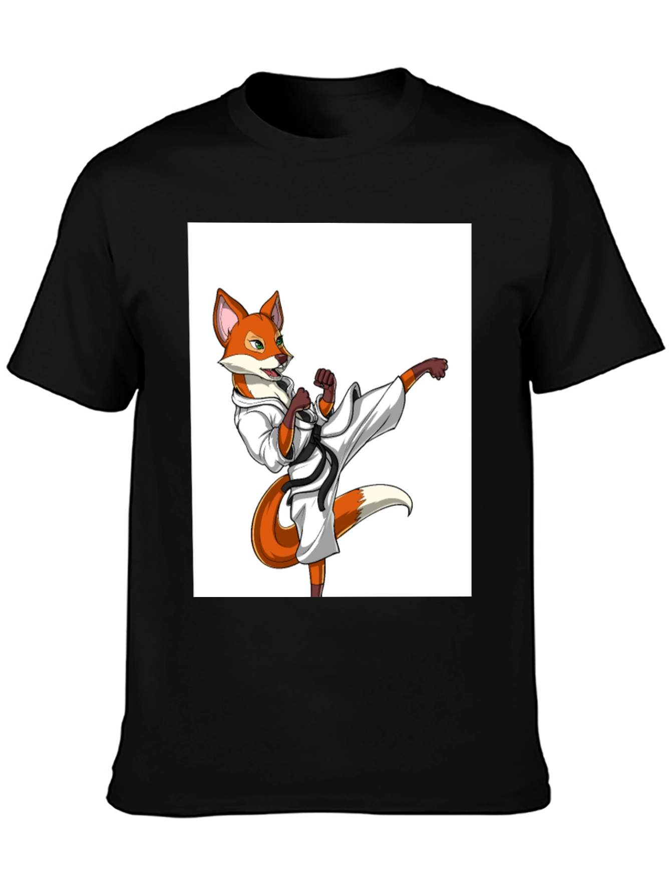 Fox Karate Black T-Shirt