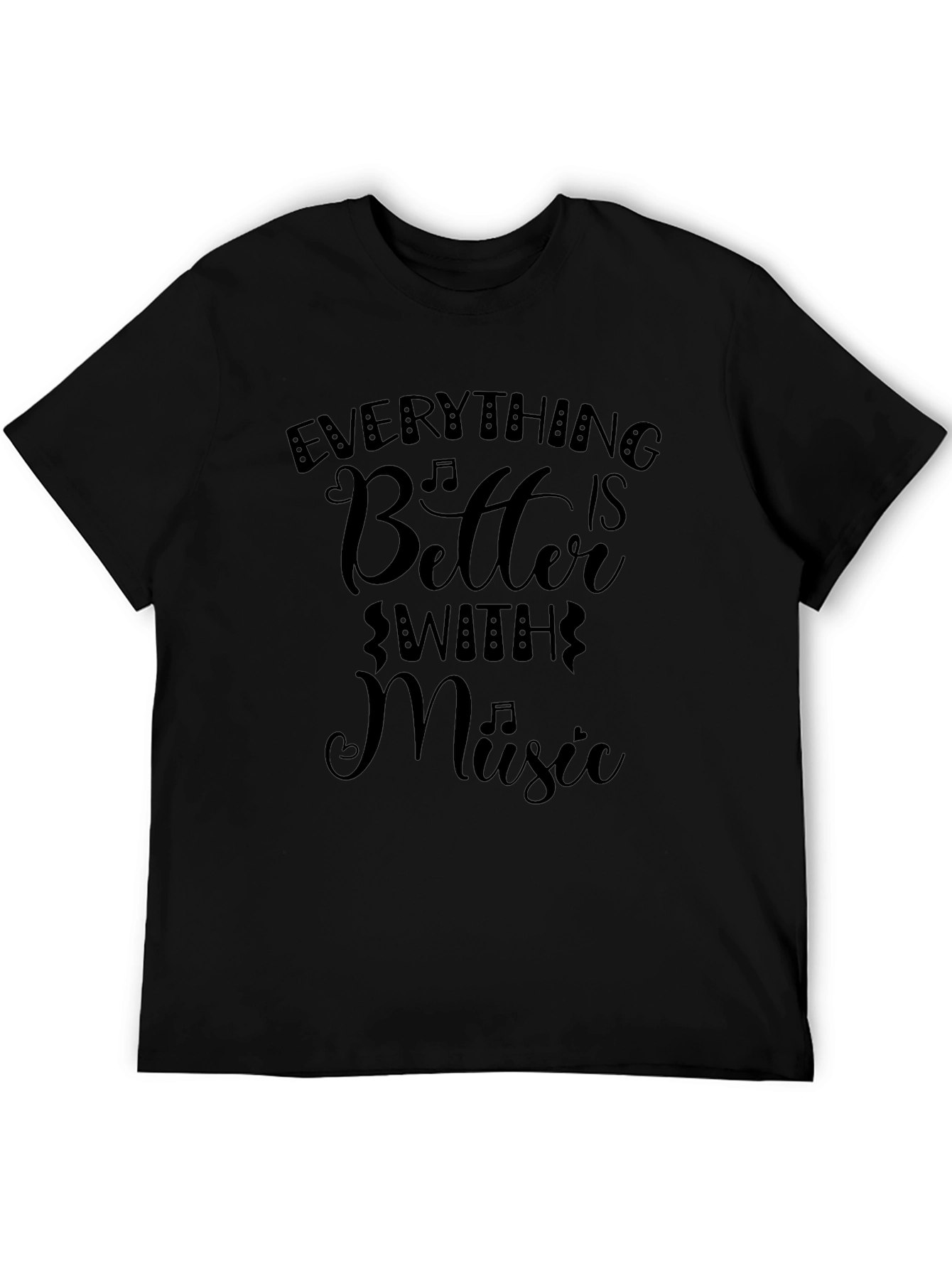 Everything Is Better With Music Graphic Tee