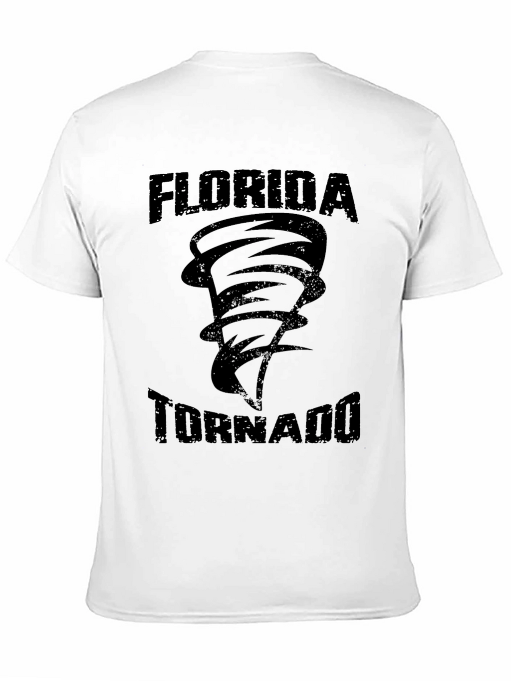 Florida Tornado Graphic T-Shirt - Black