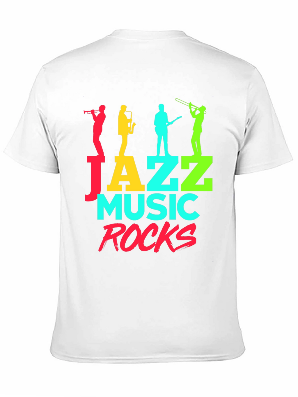 Jazz Music Rocks Graphic T-Shirt