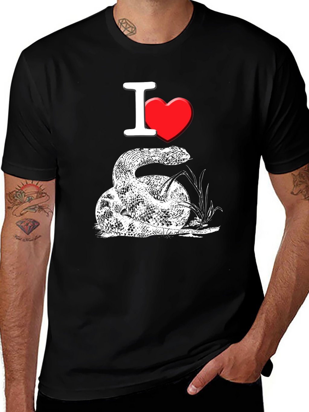 I Heart Rattlesnakes T-Shirt