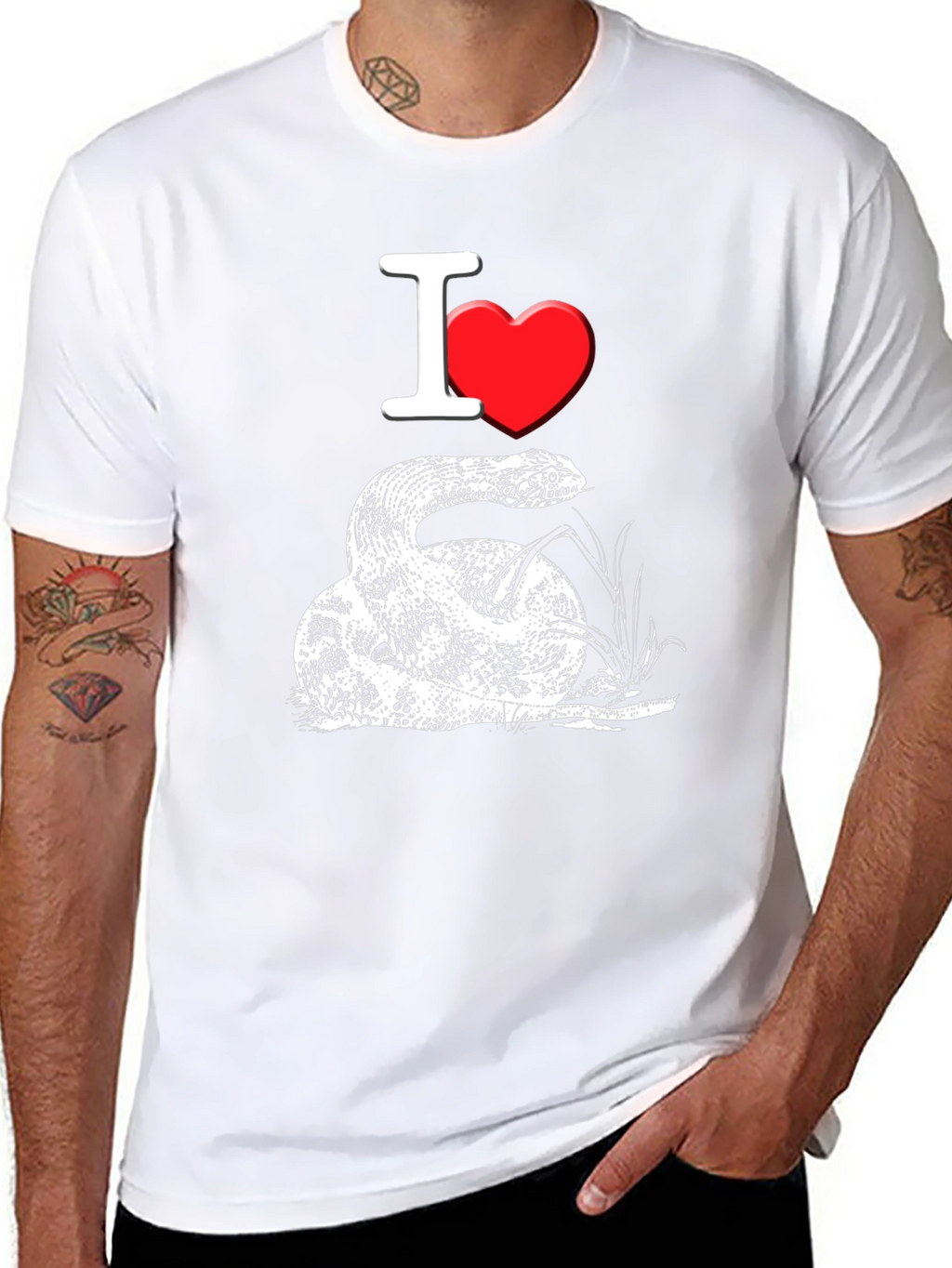 I Heart Rattlesnakes T-Shirt