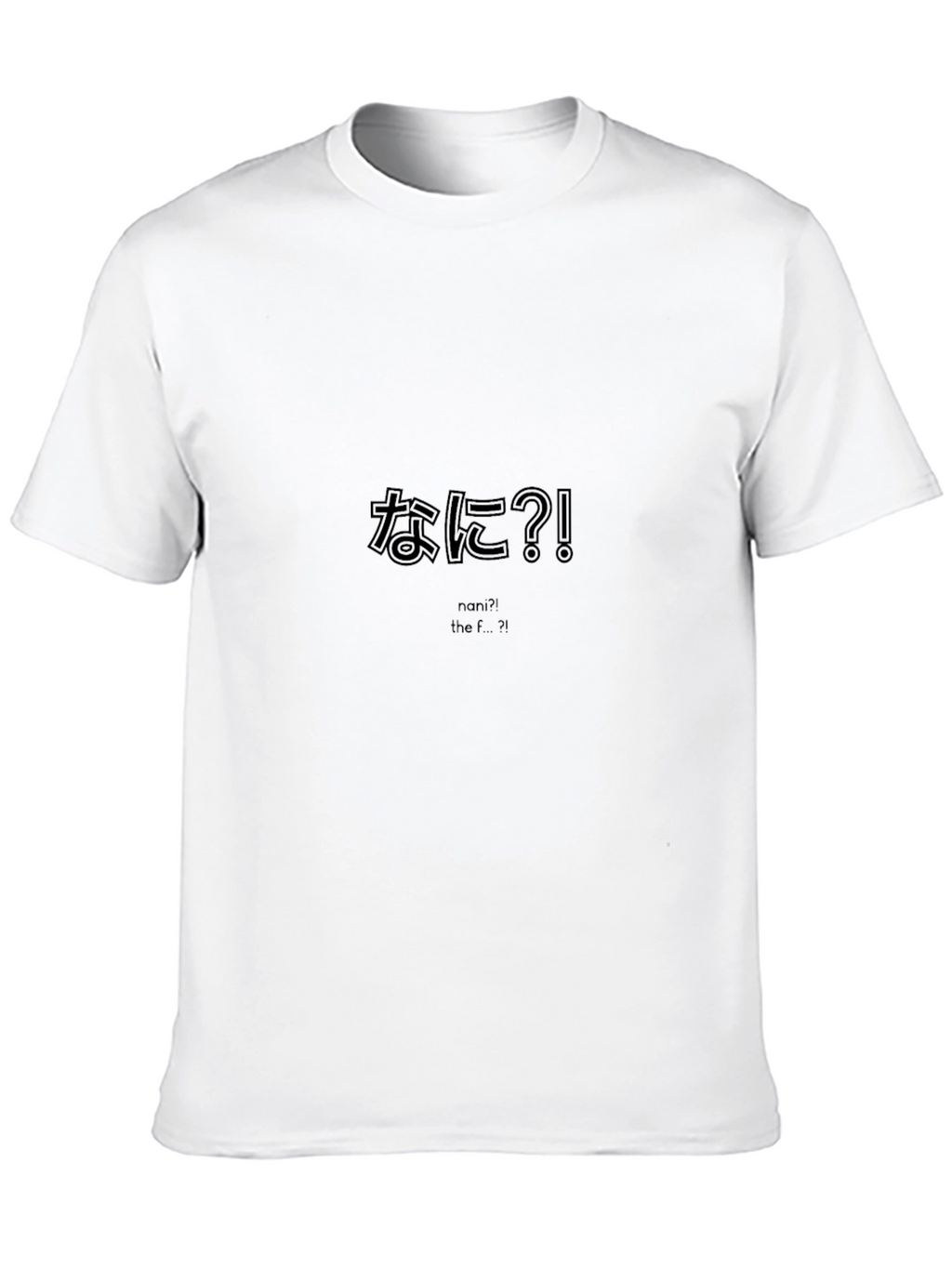 Nani?! T-Shirt - Japanese Anime Inspired