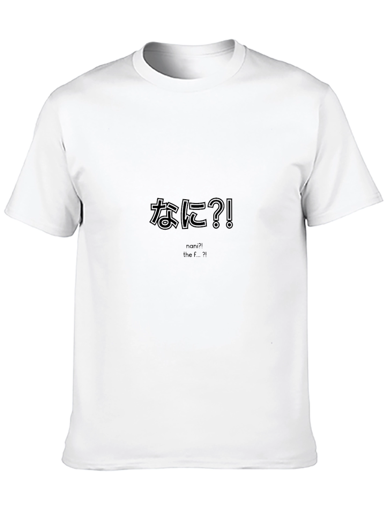 Nani?! T-Shirt - Japanese Anime Inspired