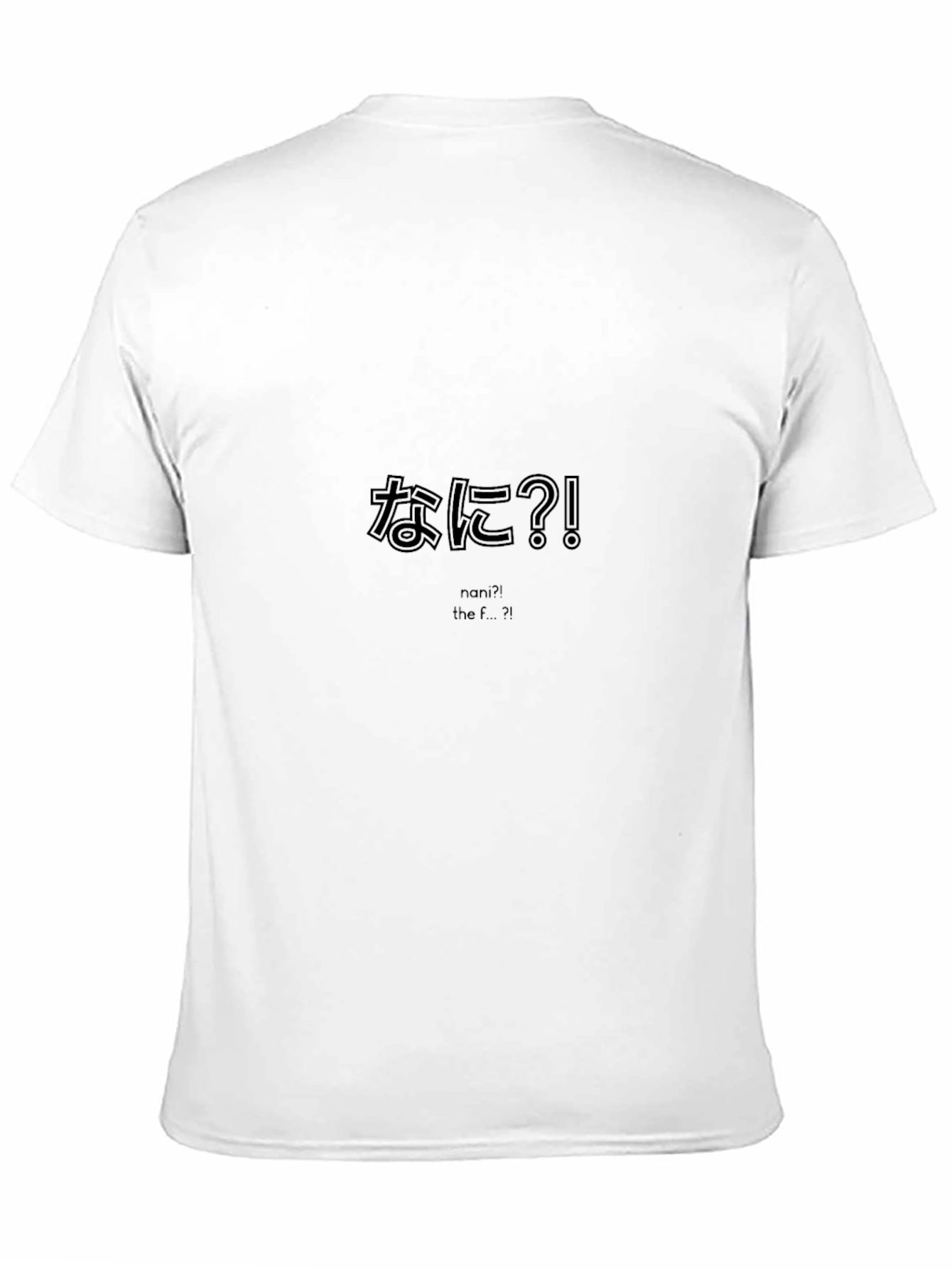 Nani?! T-Shirt - Japanese Anime Inspired