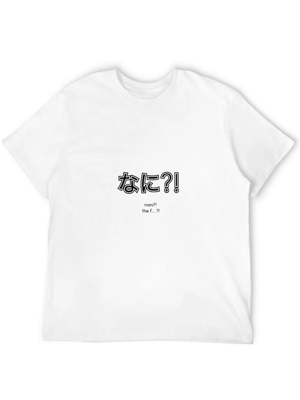 Nani?! T-Shirt - Japanese Anime Inspired