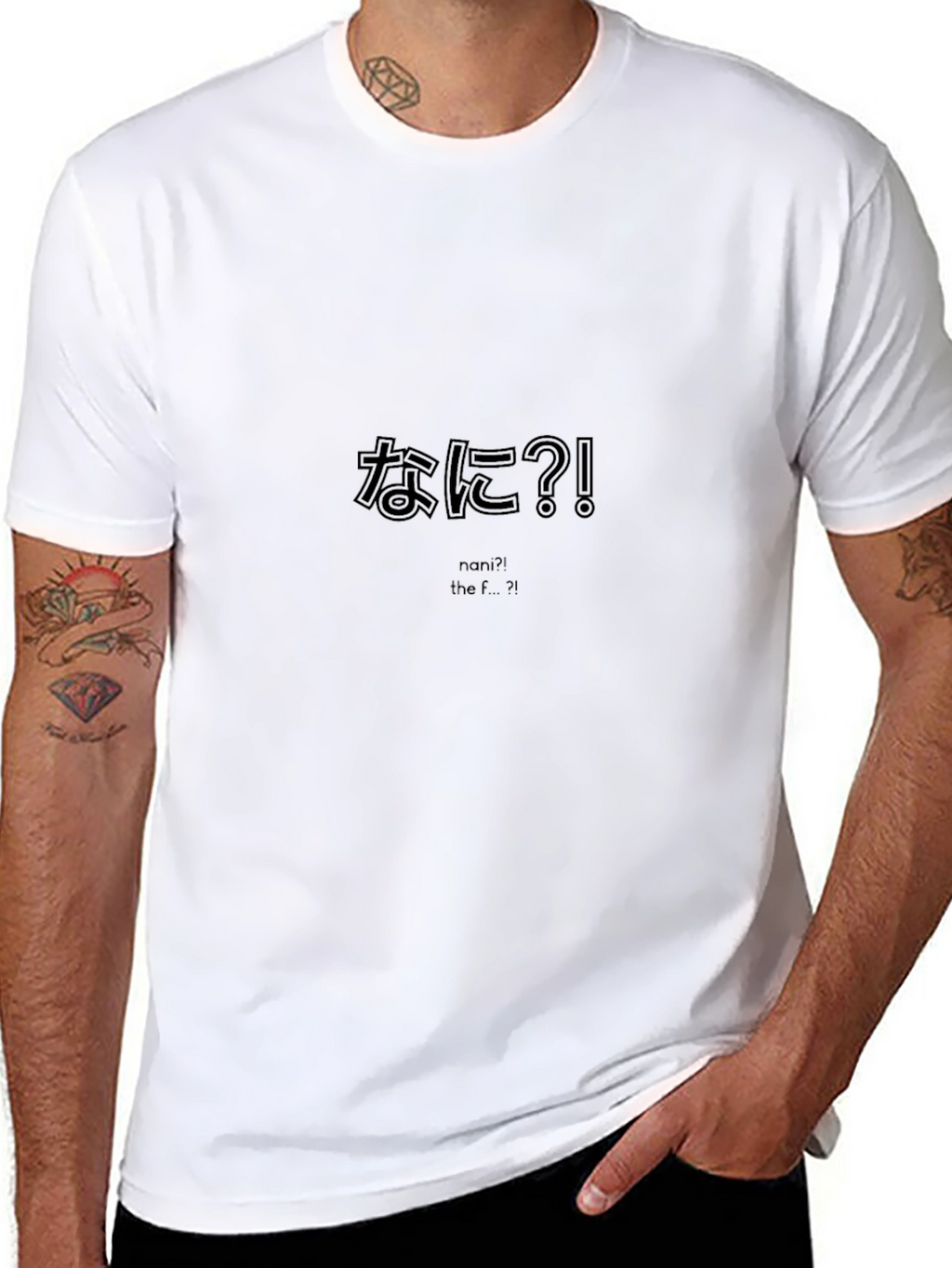 Nani?! T-Shirt - Japanese Anime Inspired