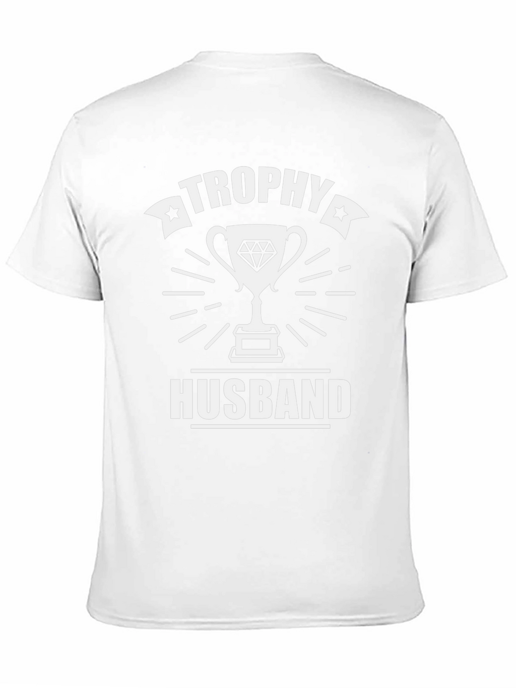 Trophy Husband Black Graphic Tee