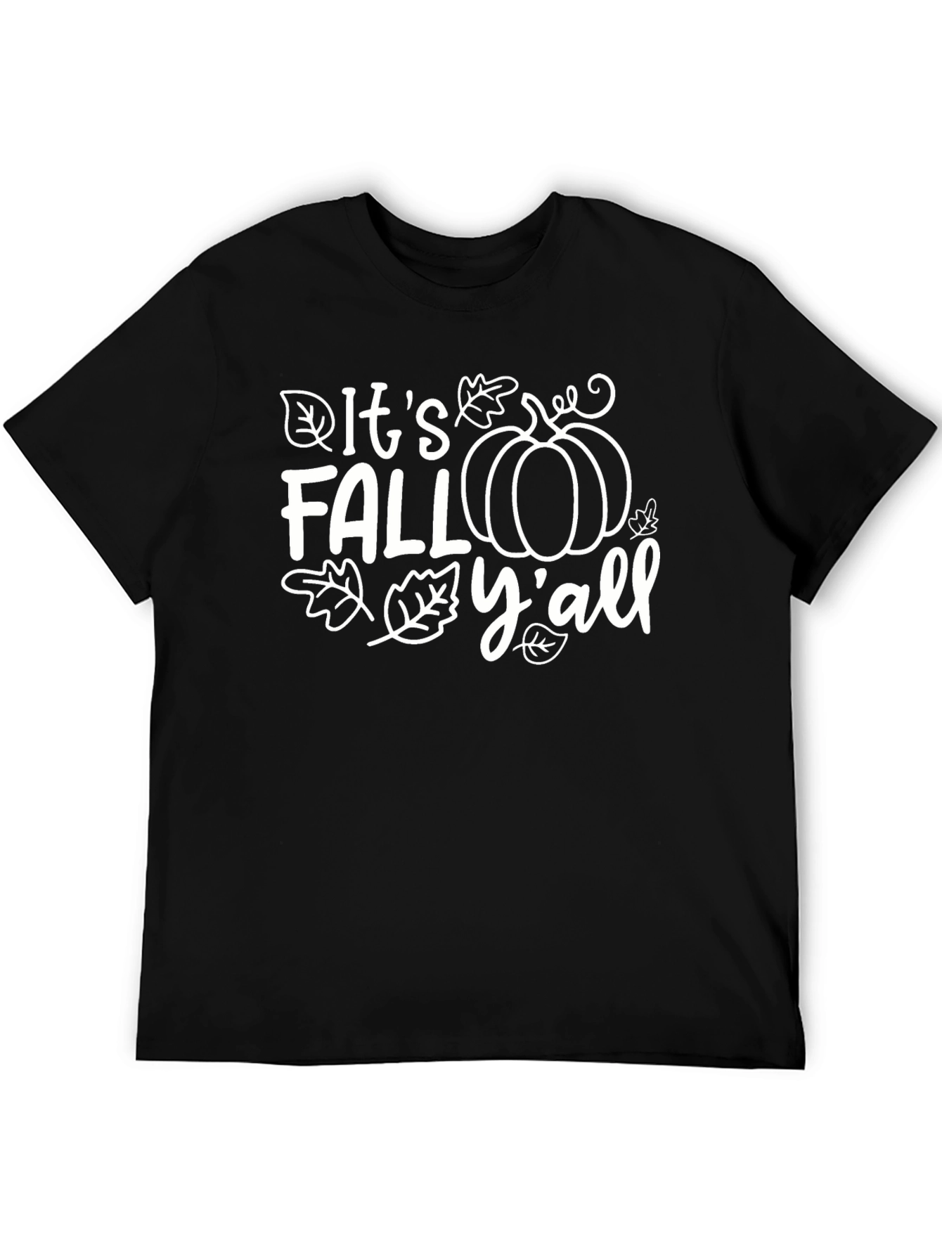 Its Fall Yall T-Shirt - Autumn Seasonal Tee
