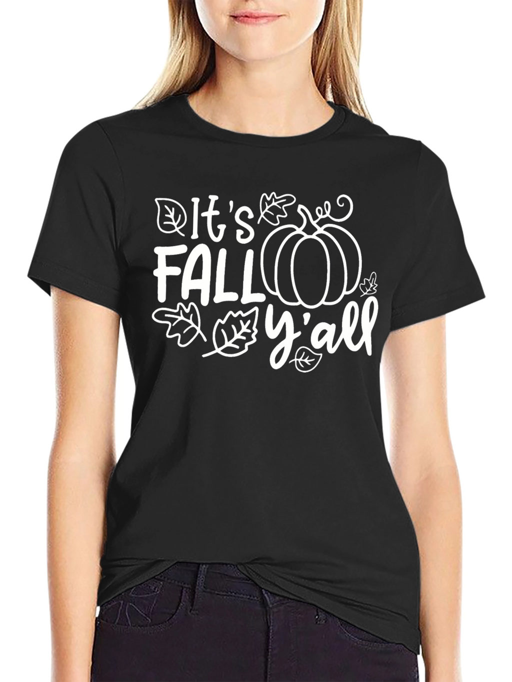 Its Fall Yall T-Shirt - Autumn Seasonal Tee