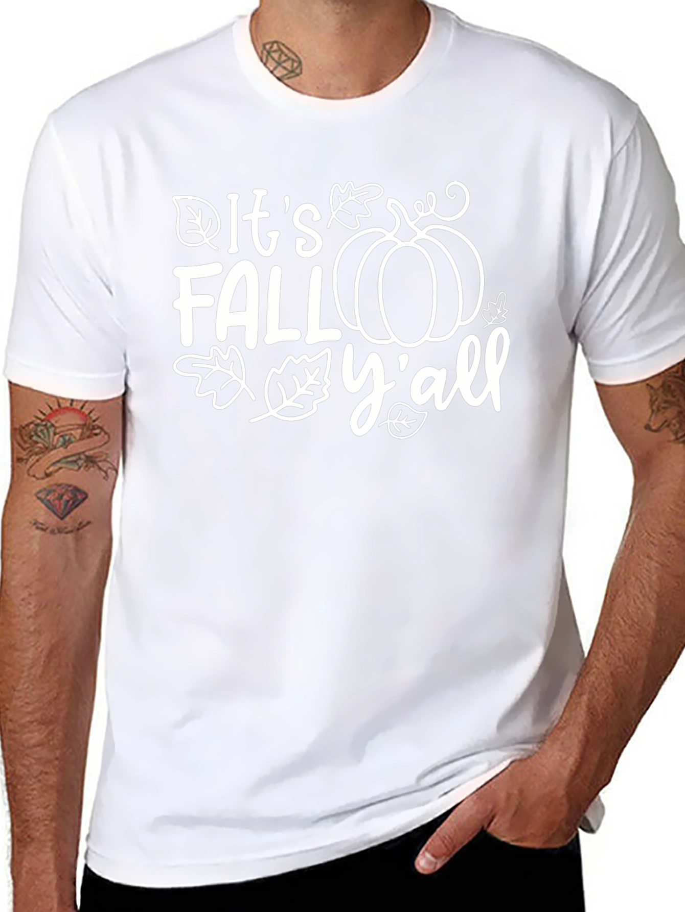 Its Fall Yall T-Shirt - Autumn Seasonal Tee
