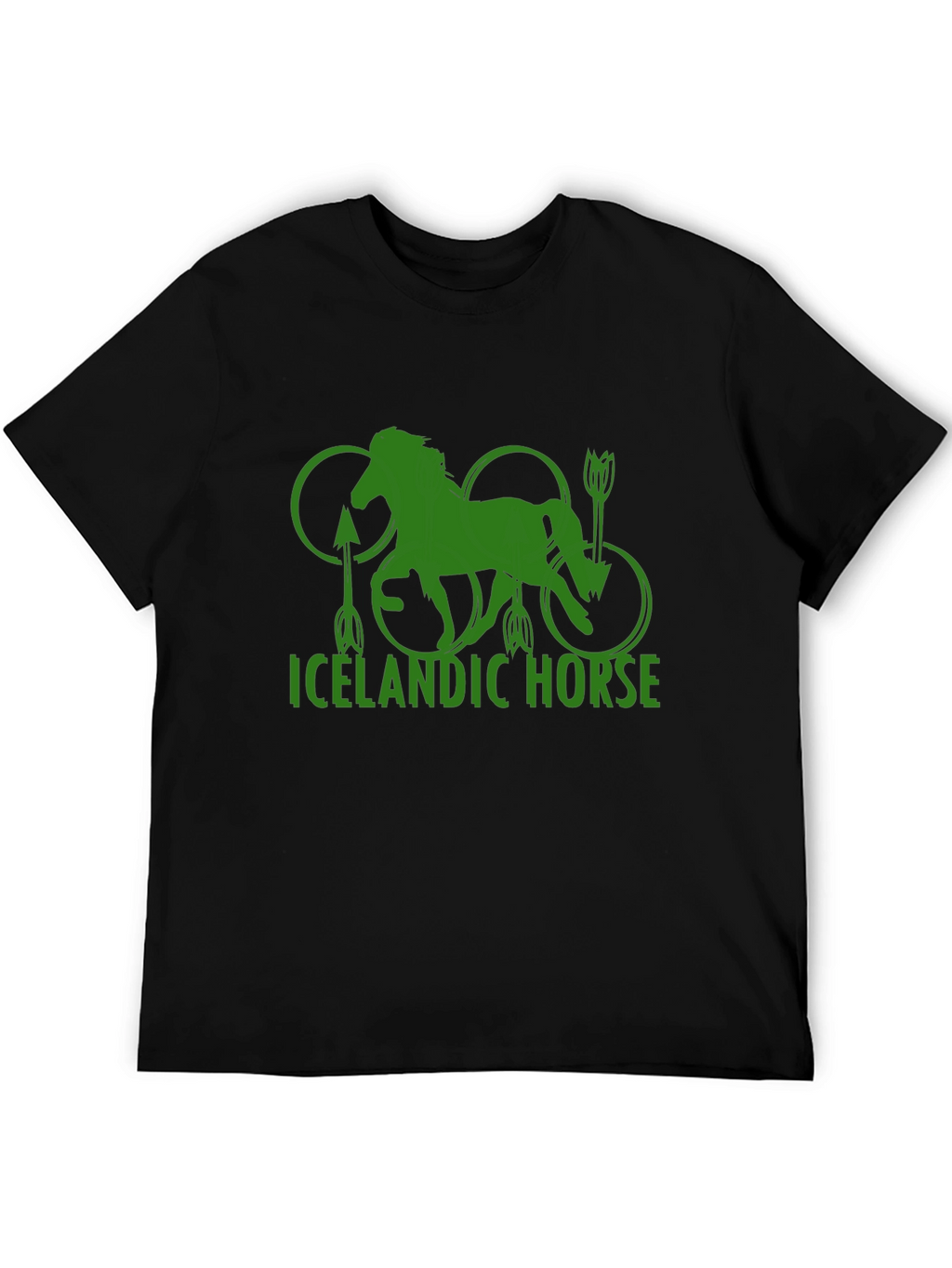 Icelandic Horse Graphic Tee - Unique Design