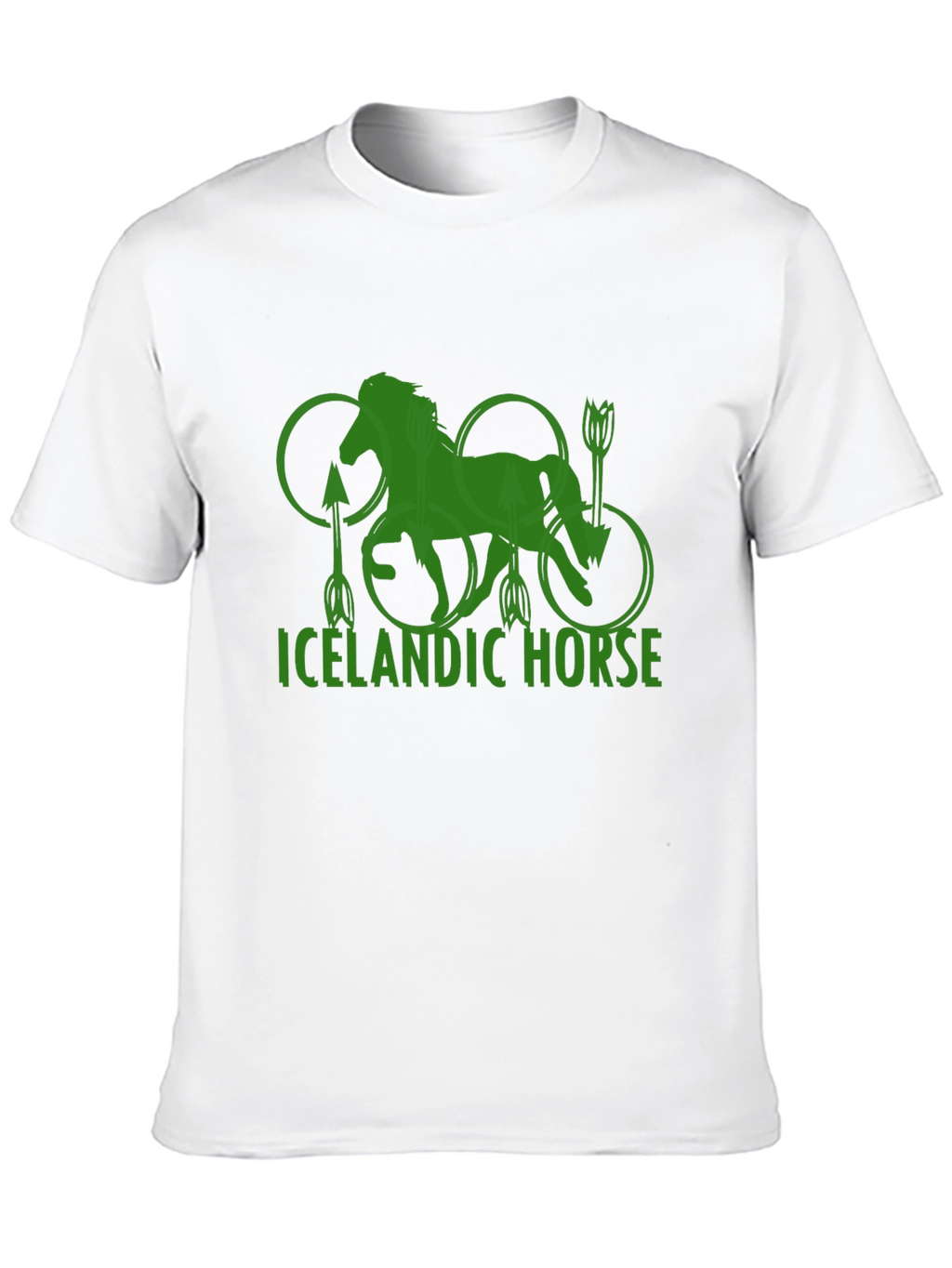 Icelandic Horse Graphic Tee - Unique Design