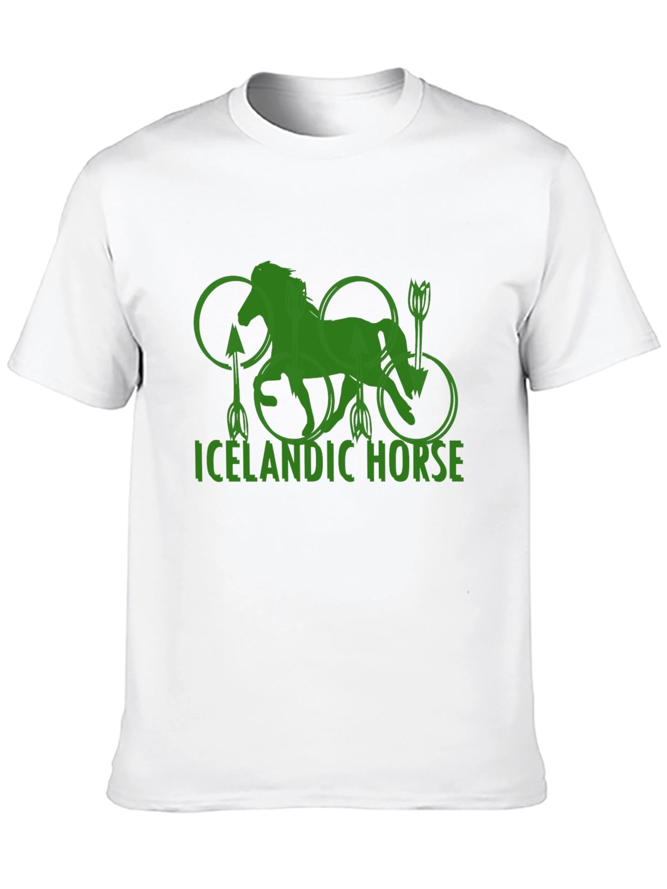 Icelandic Horse Graphic Tee - Unique Design