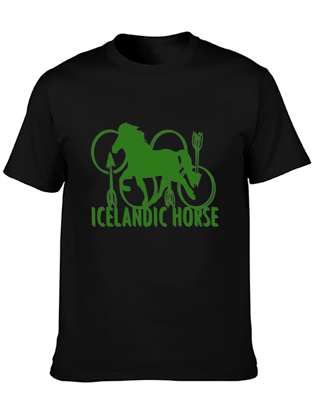 Icelandic Horse Graphic Tee - Unique Design