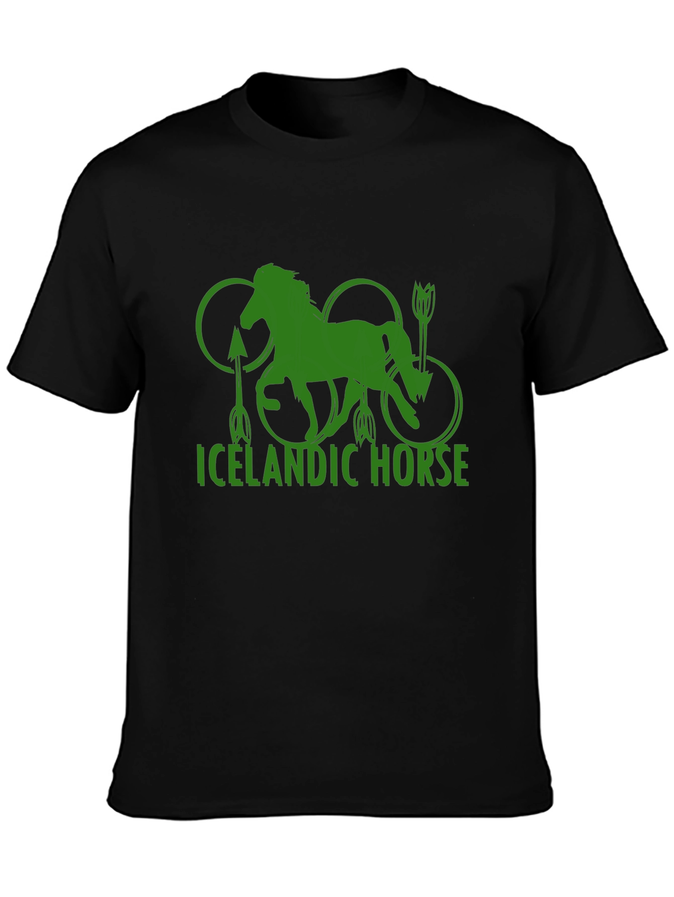 Icelandic Horse Graphic Tee - Unique Design