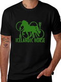 Icelandic Horse Graphic Tee - Unique Design