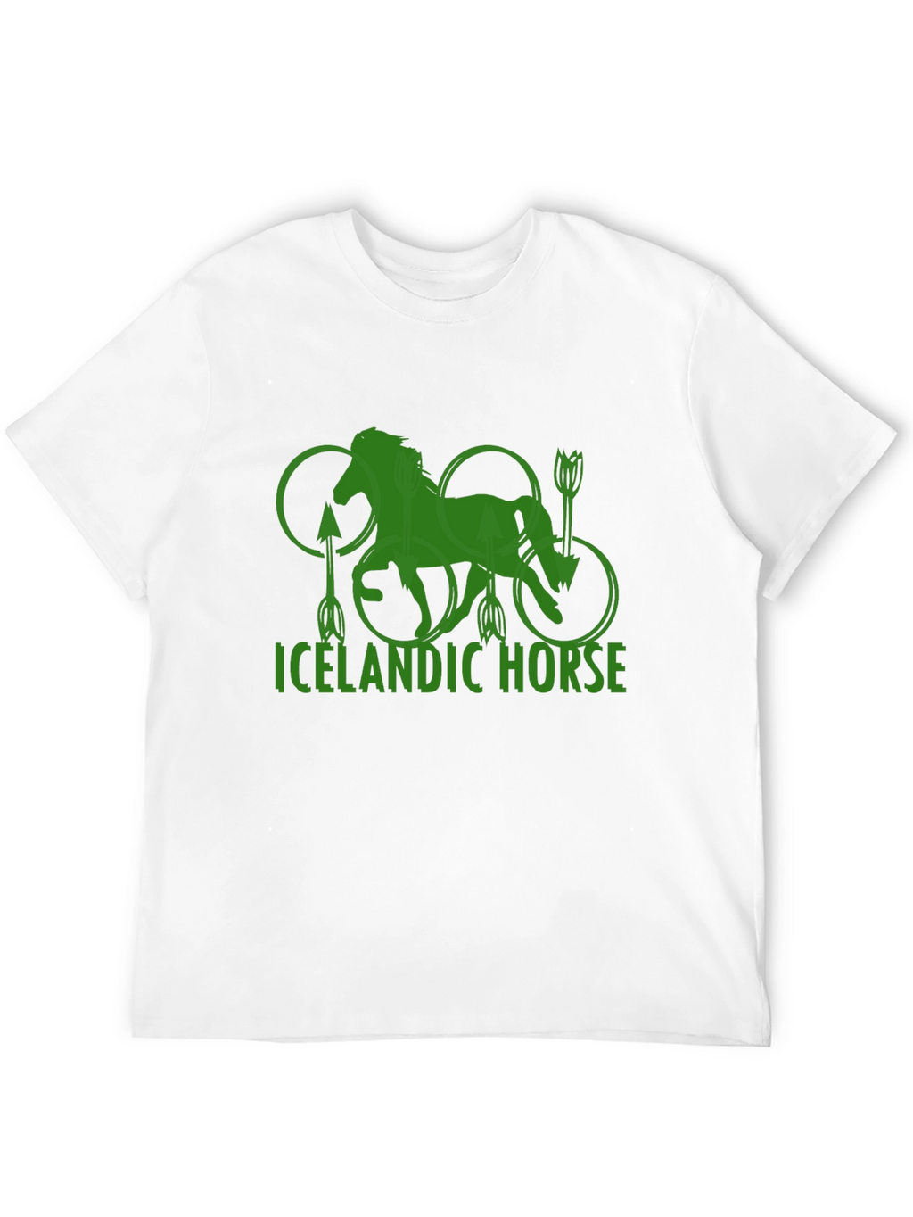Icelandic Horse Graphic Tee - Unique Design