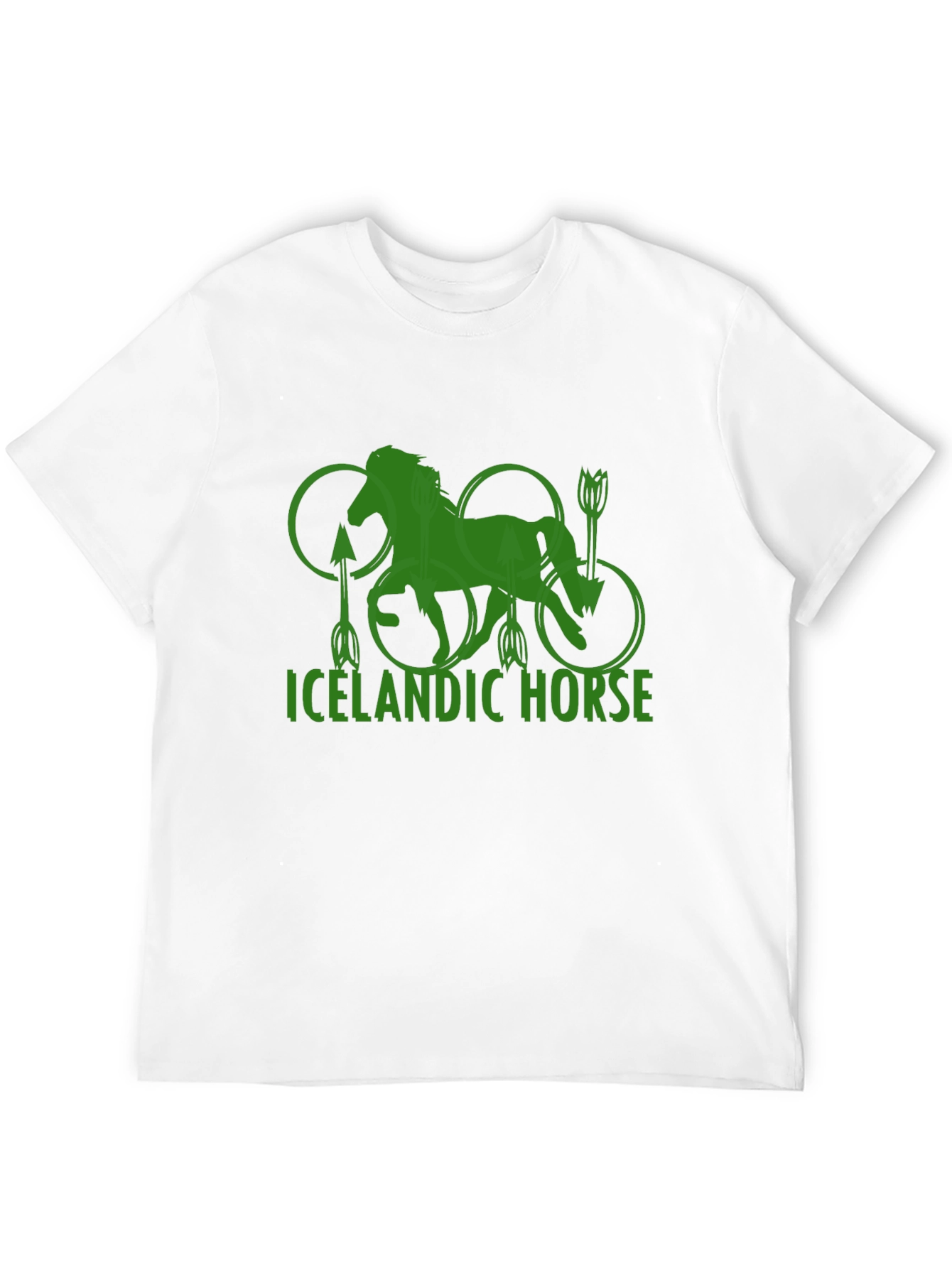 Icelandic Horse Graphic Tee - Unique Design