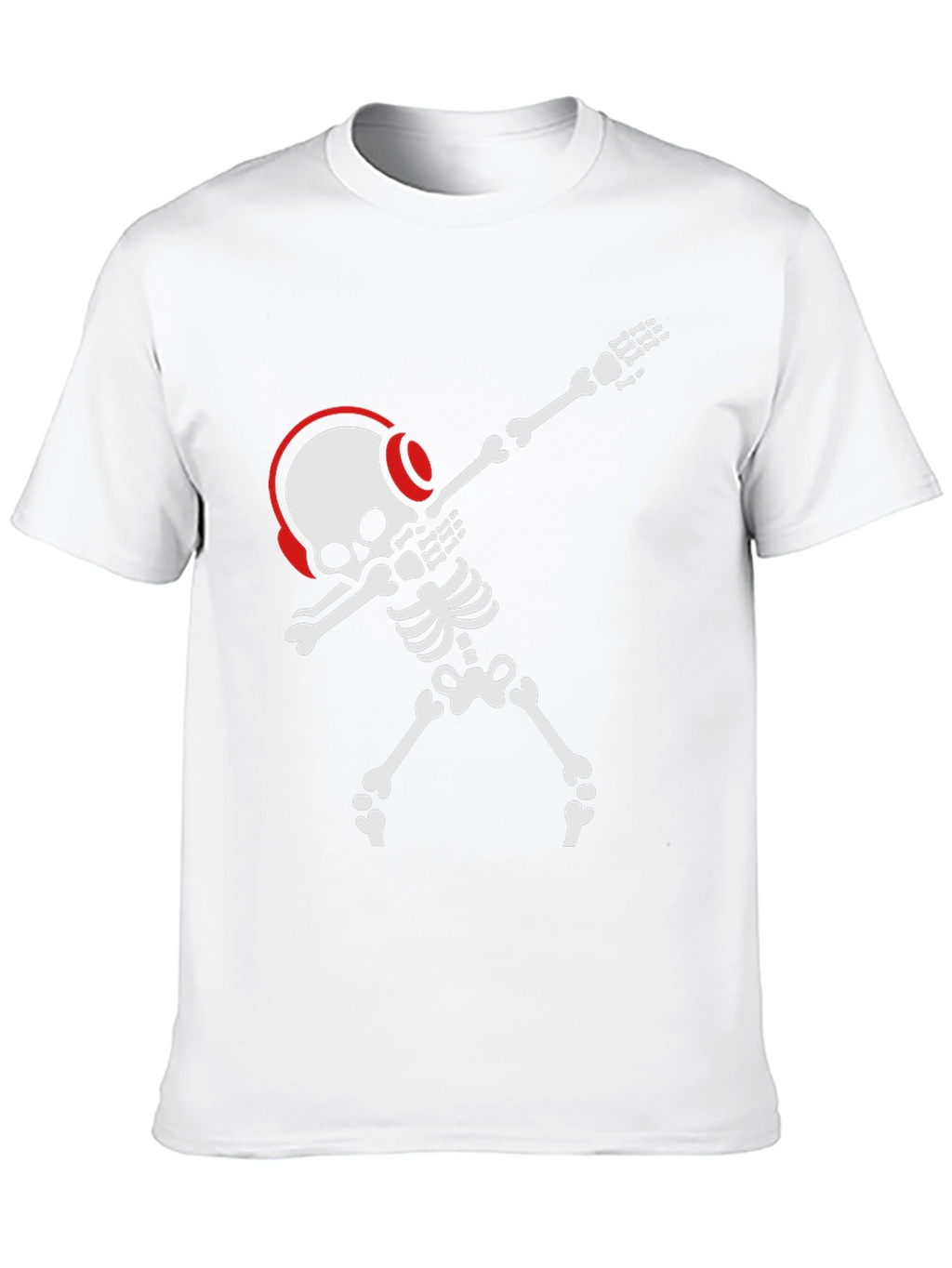 Dabbing Skeleton T-Shirt - Black Graphic Tee