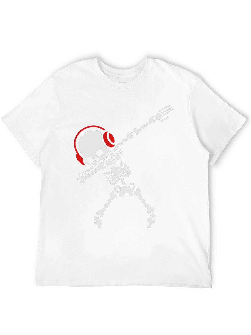 Dabbing Skeleton T-Shirt - Black Graphic Tee