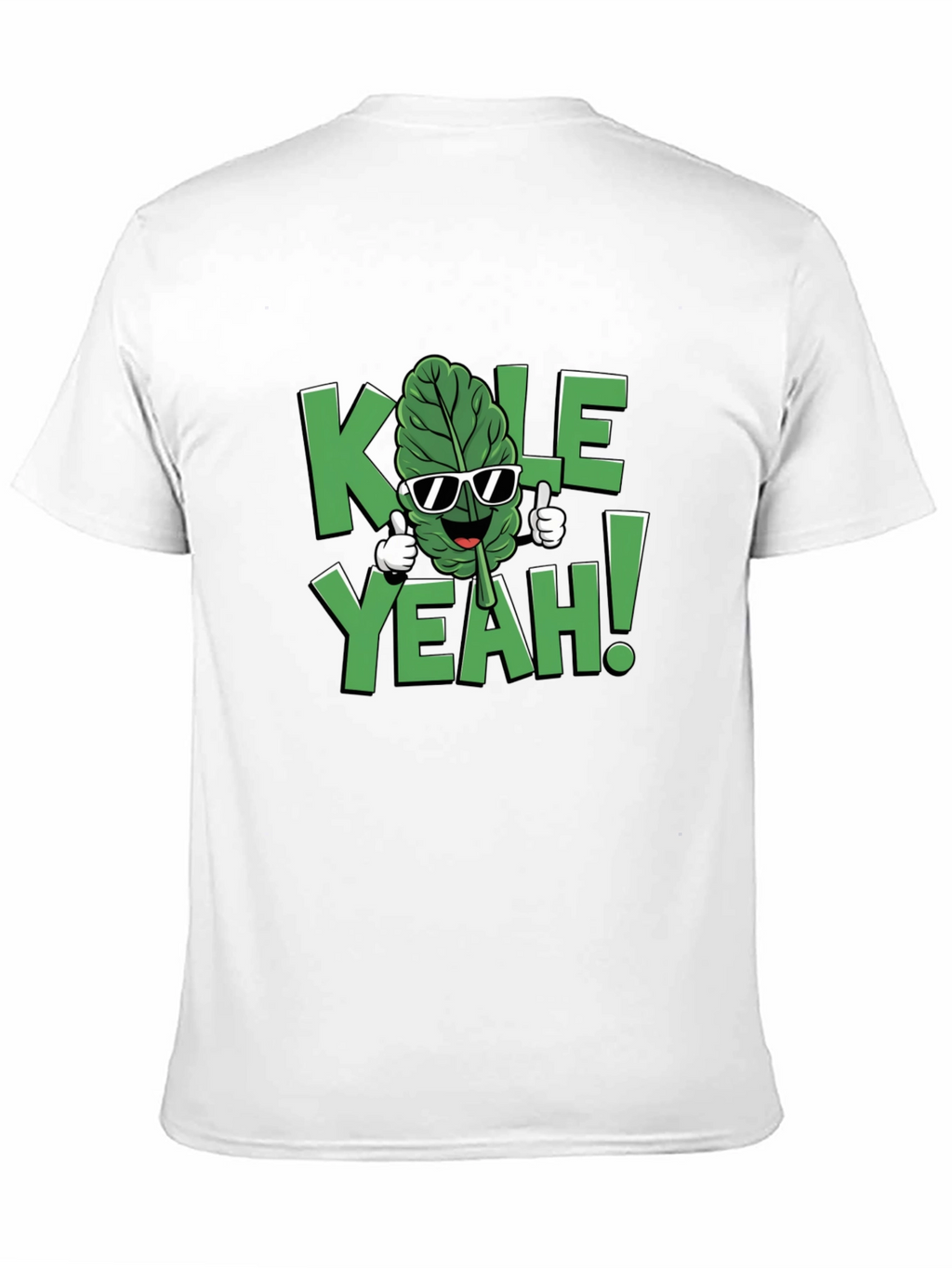 KALE YEAH! Graphic T-Shirt - Funny Vegan Tee