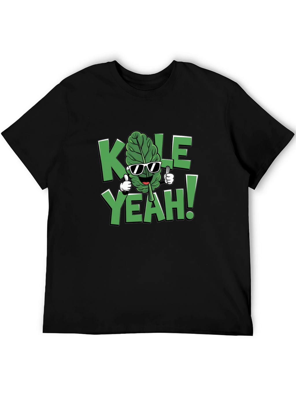 KALE YEAH! Graphic T-Shirt - Funny Vegan Tee