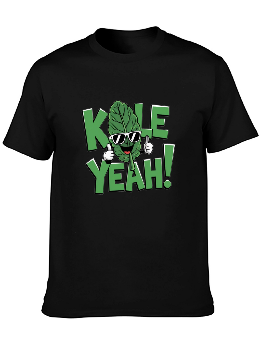 KALE YEAH! Graphic T-Shirt - Funny Vegan Tee