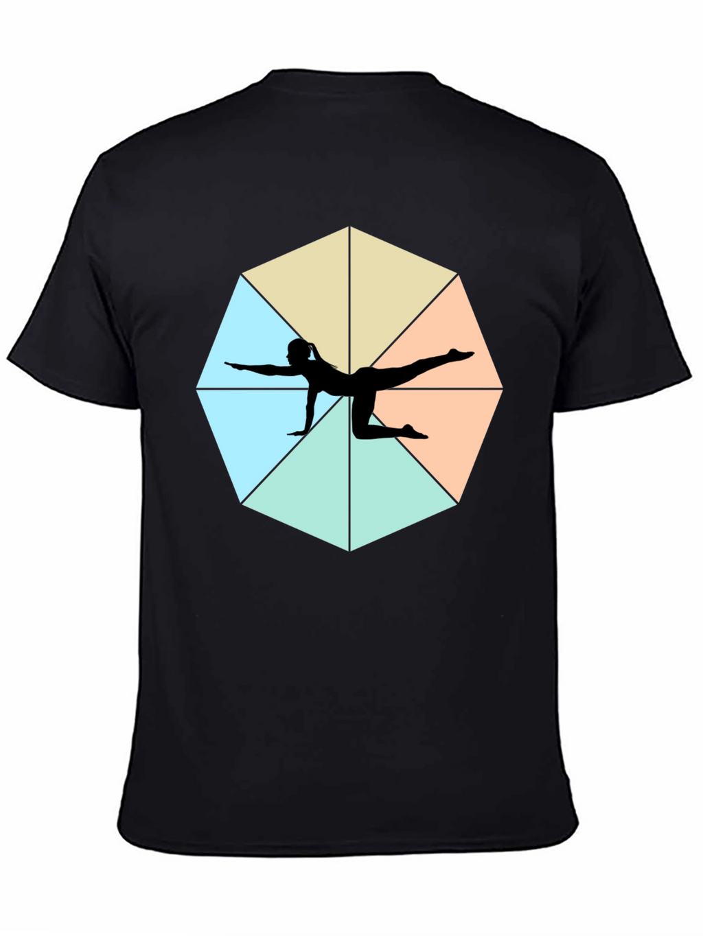 Yoga Pose Graphic Tee