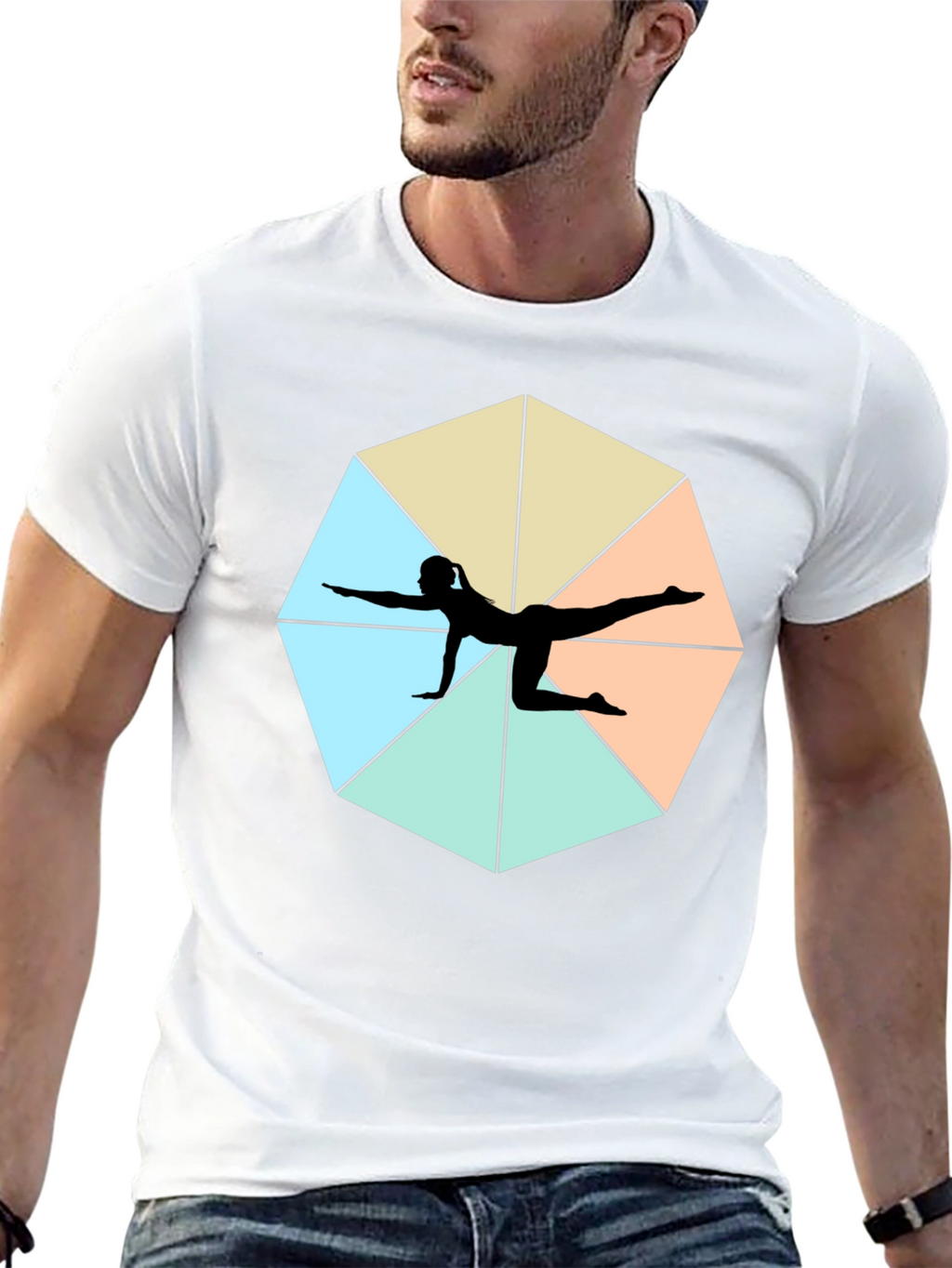 Yoga Pose Graphic Tee