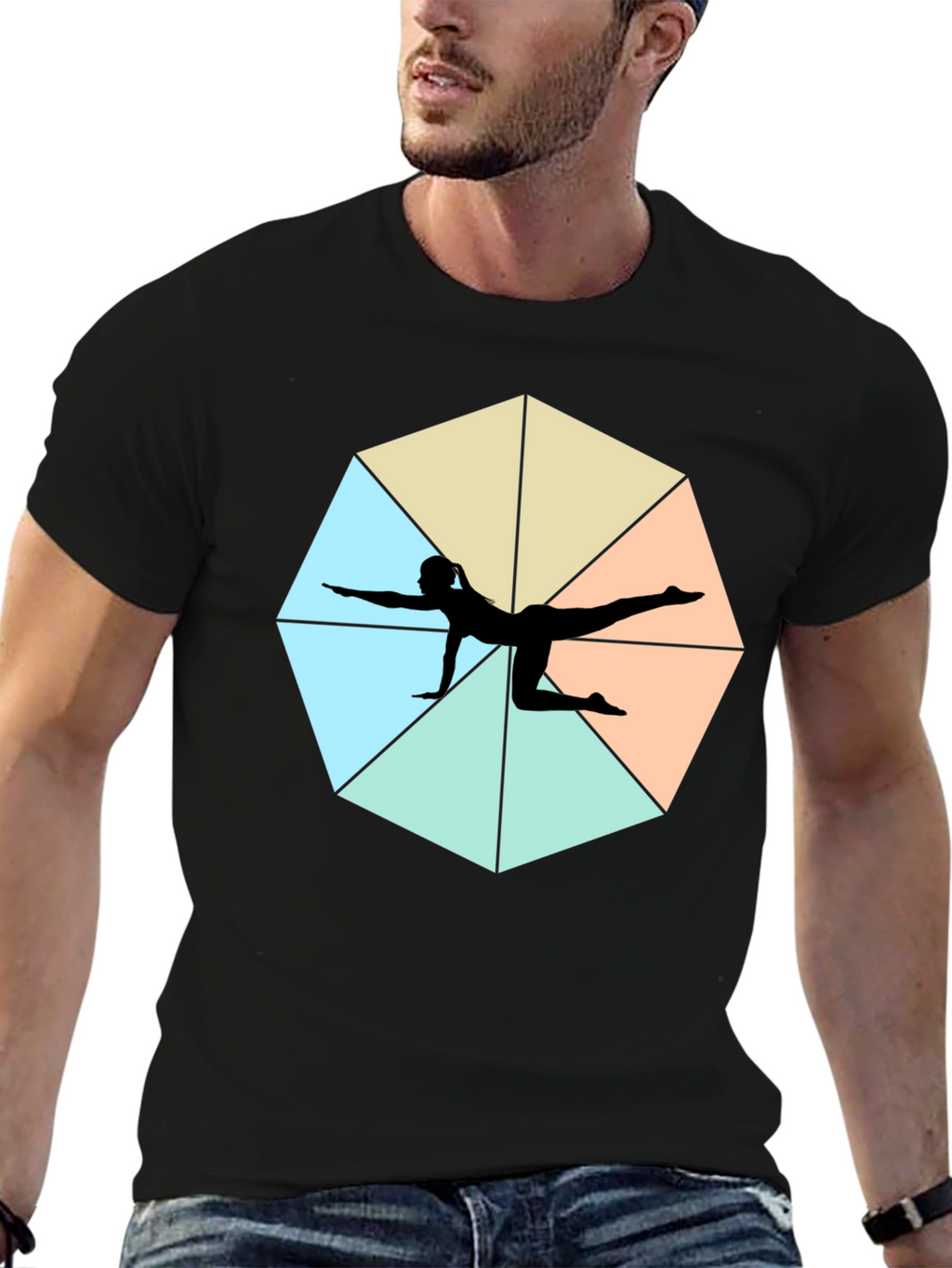 Yoga Pose Graphic Tee