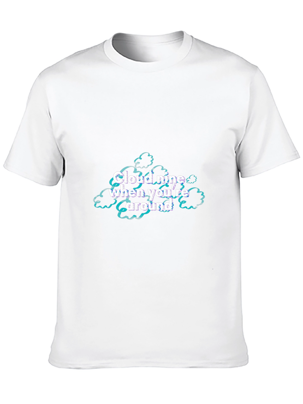 Cloud Nine Graphic T-Shirt - Black