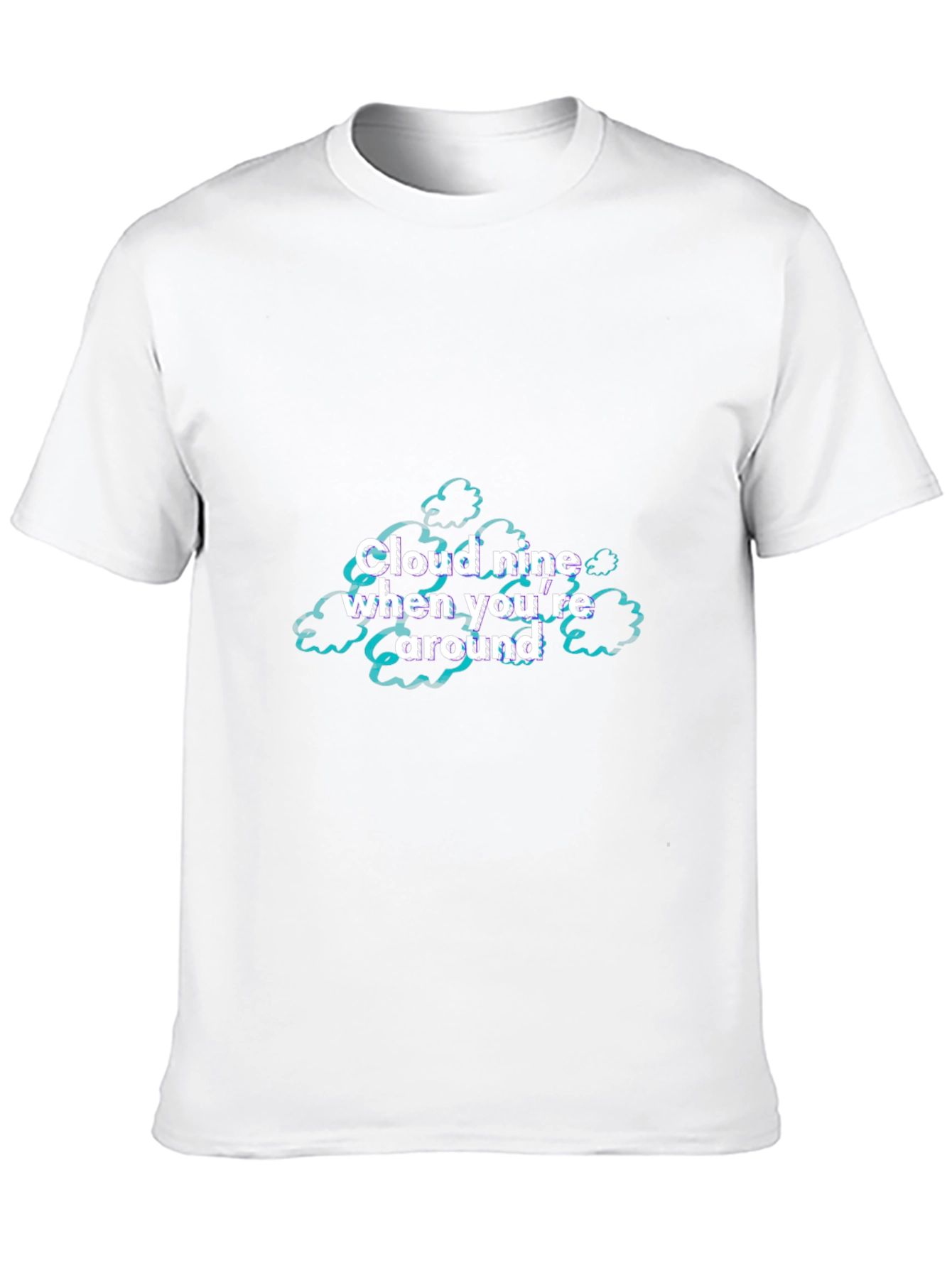 Cloud Nine Graphic T-Shirt - Black
