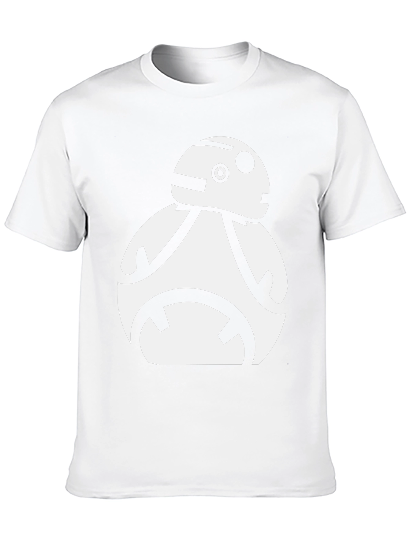 BB-8 Droid Graphic Tee - Black Cotton Blend