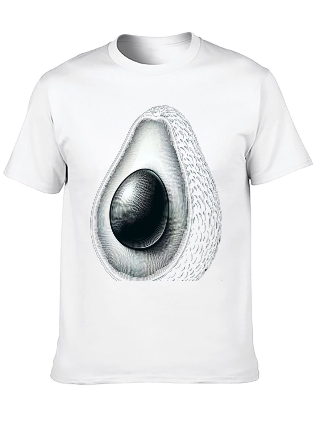 Avocado Graphic Tee - Trendy Foodie Shirt