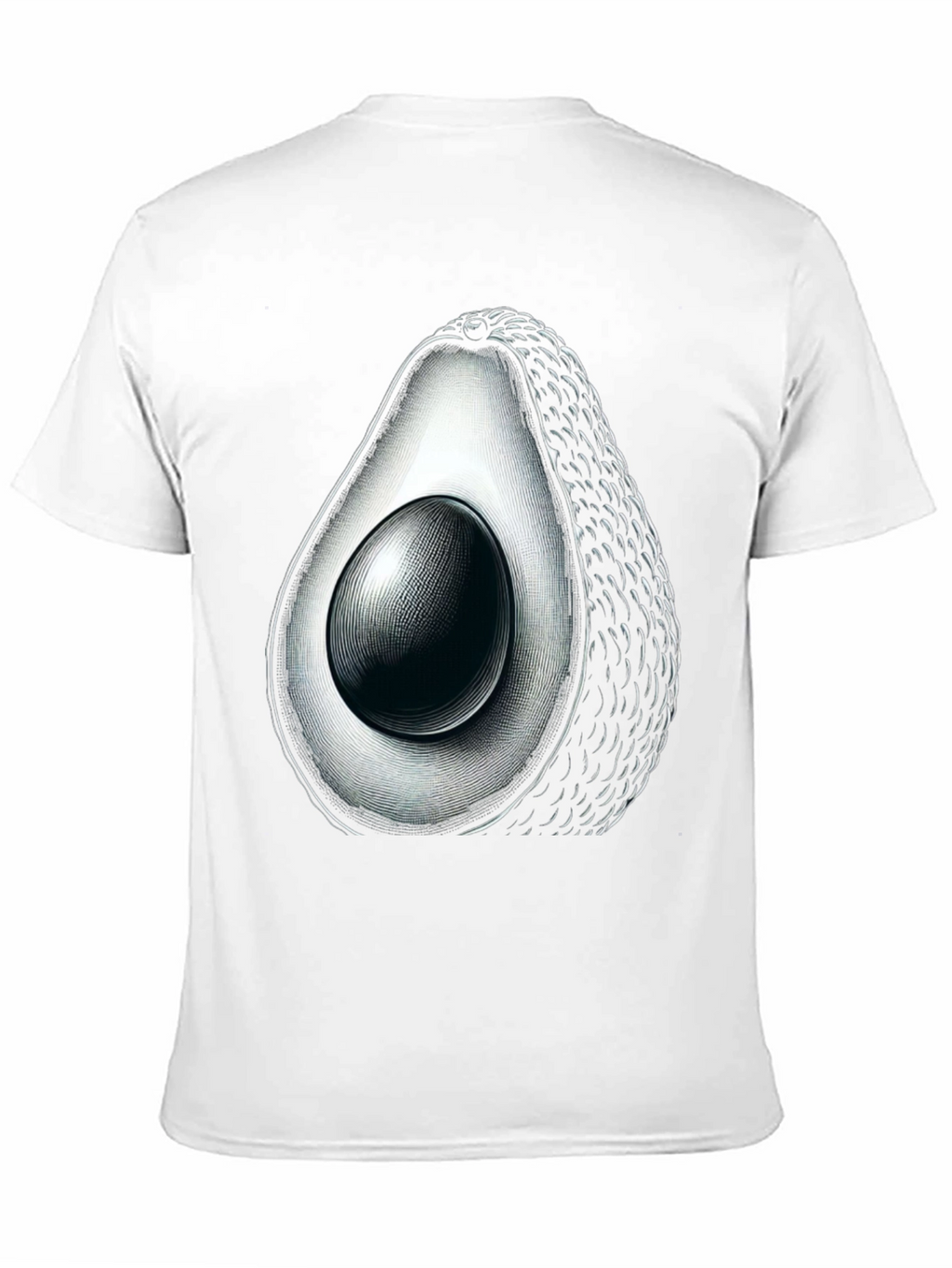 Avocado Graphic Tee - Trendy Foodie Shirt
