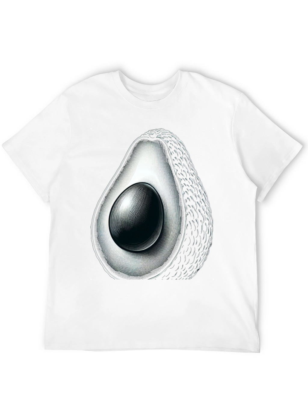 Avocado Graphic Tee - Trendy Foodie Shirt