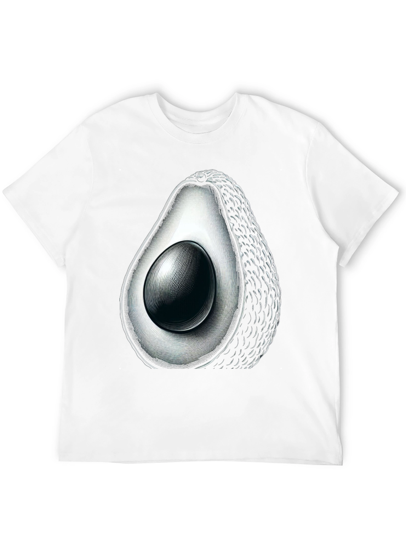 Avocado Graphic Tee - Trendy Foodie Shirt