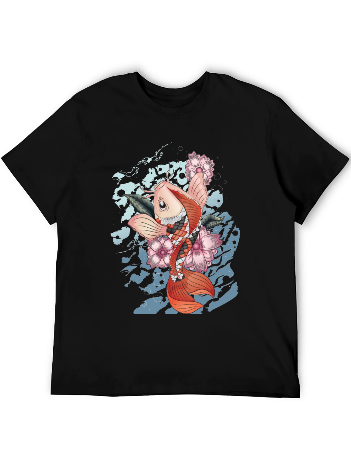 Koi Fish Graphic T-Shirt - Unique Design